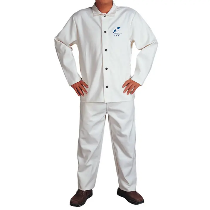 

FR Welding Pants Flame Retardant Welder Jackets FR Cotton Coverall FR Cotton Welding Clothing
