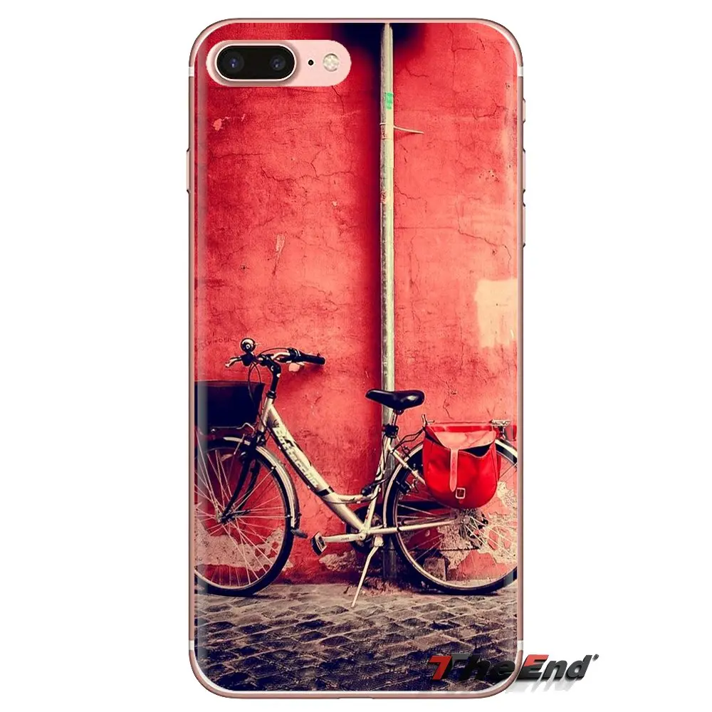 Love Bike Bicycles quotes Art Silicone Skin Case For Huawei G7 G8 P7 P8 P9 P10 P20 P30 Lite Mini Pro P Smart Plus 2017 2018 2019 |