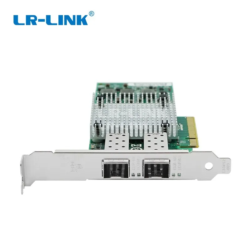 LR-LINK 9812AF-2SFP+ двойной порт 10 Гб ethernet волоконно-оптическая сетевая карта PCI Express x8 сетевой адаптер для сервера lan nic