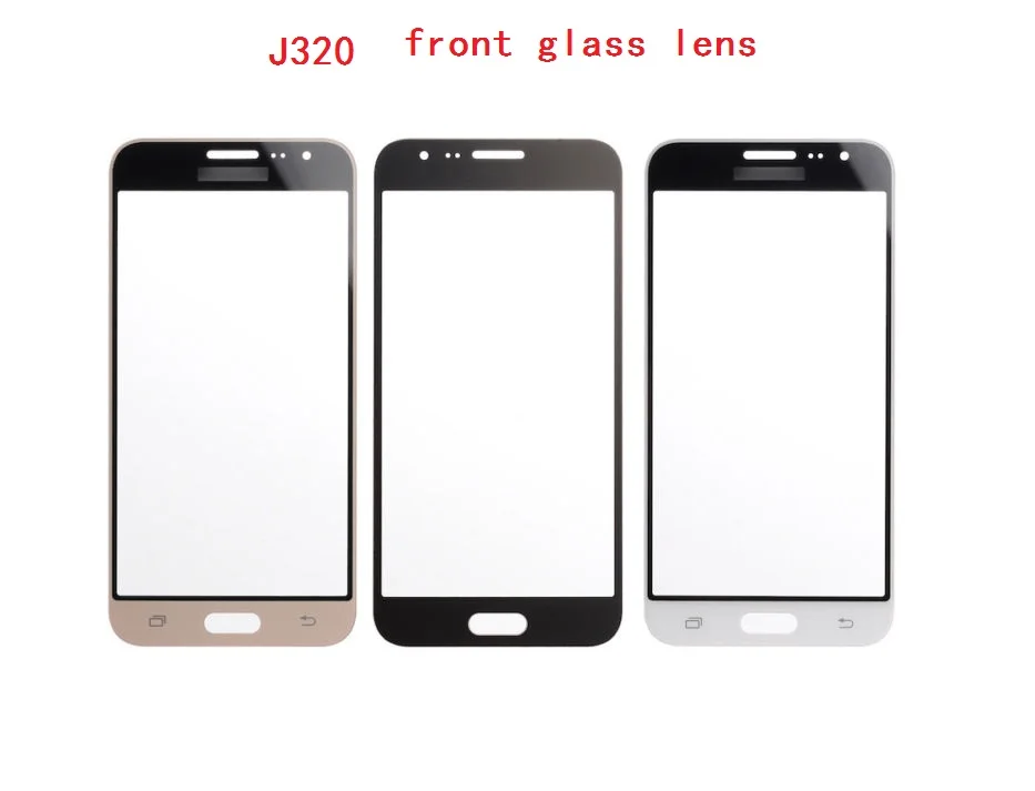 10 шт. Сенсорная панель экрана для замены Samsung Galaxy J500 j700 2015/j320 J510 j710 2016 передняя