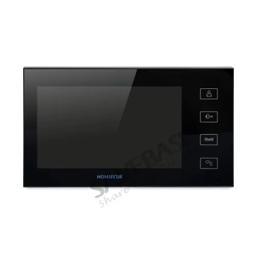 HOMSECUR 7&quot Wired Video Door Entry Security Intercom with One Button Unlock TC021-B Camera +TM704-B Monitor | Безопасность и