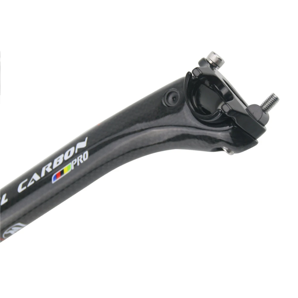 RXL SL велосипедная Подседельный штырь 3K Глянцевая/матовая углеродная MTB офсетная