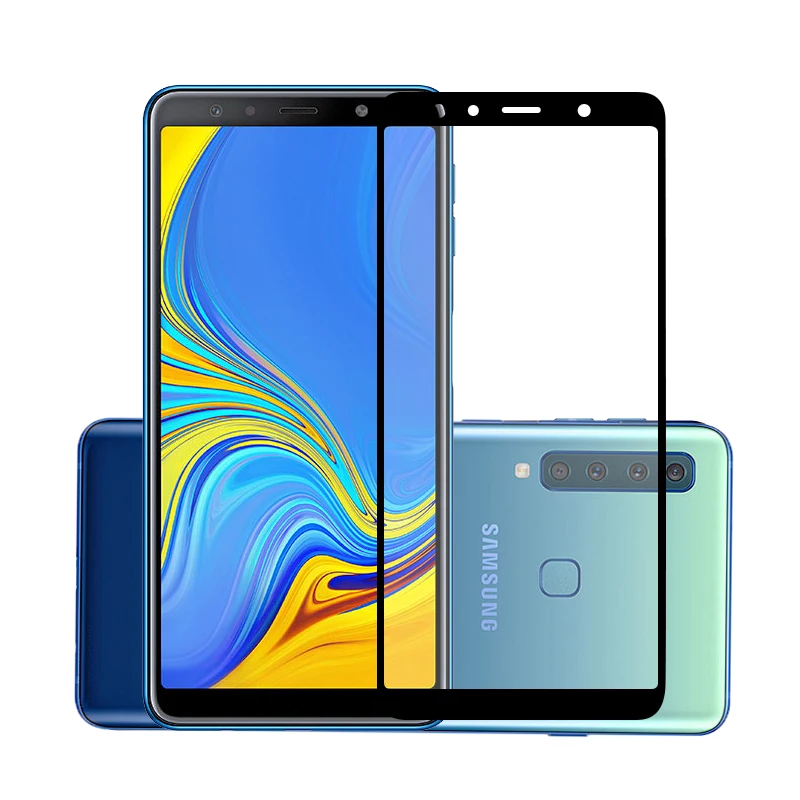 

25 шт./лот полное покрытие Защита экрана для Samsung Galaxy A9 2018/A9 Star/A9S Pro устойчивая к царапинам Защитная пленка закаленное стекло