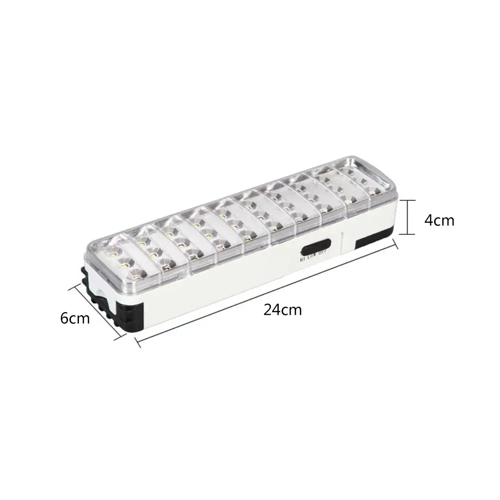 30LED Многофункциональный перезаряжаемый аварийный фонарик мини 30 LED свет лампа 2