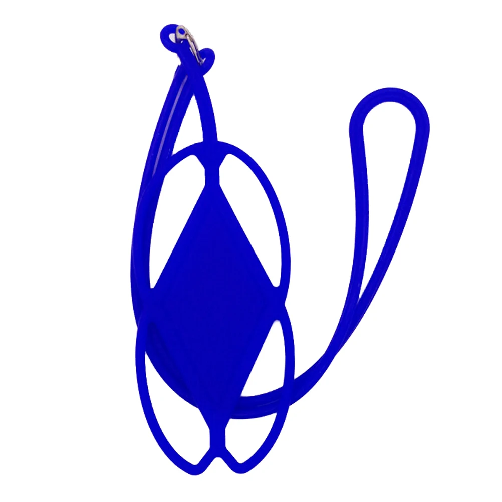 

1PC Silicone Phone Case Universal Cover Holder Sling Necklace Strap For Cell Phone