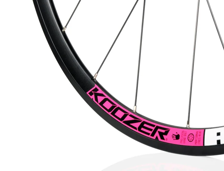 KOOZER RS1500 колесный дорожный велосипед 30 мм обод передний 2 задний 4 подшипника 72 кольца 700C дорожный комплект велосипедных колес 2: 1 спицы