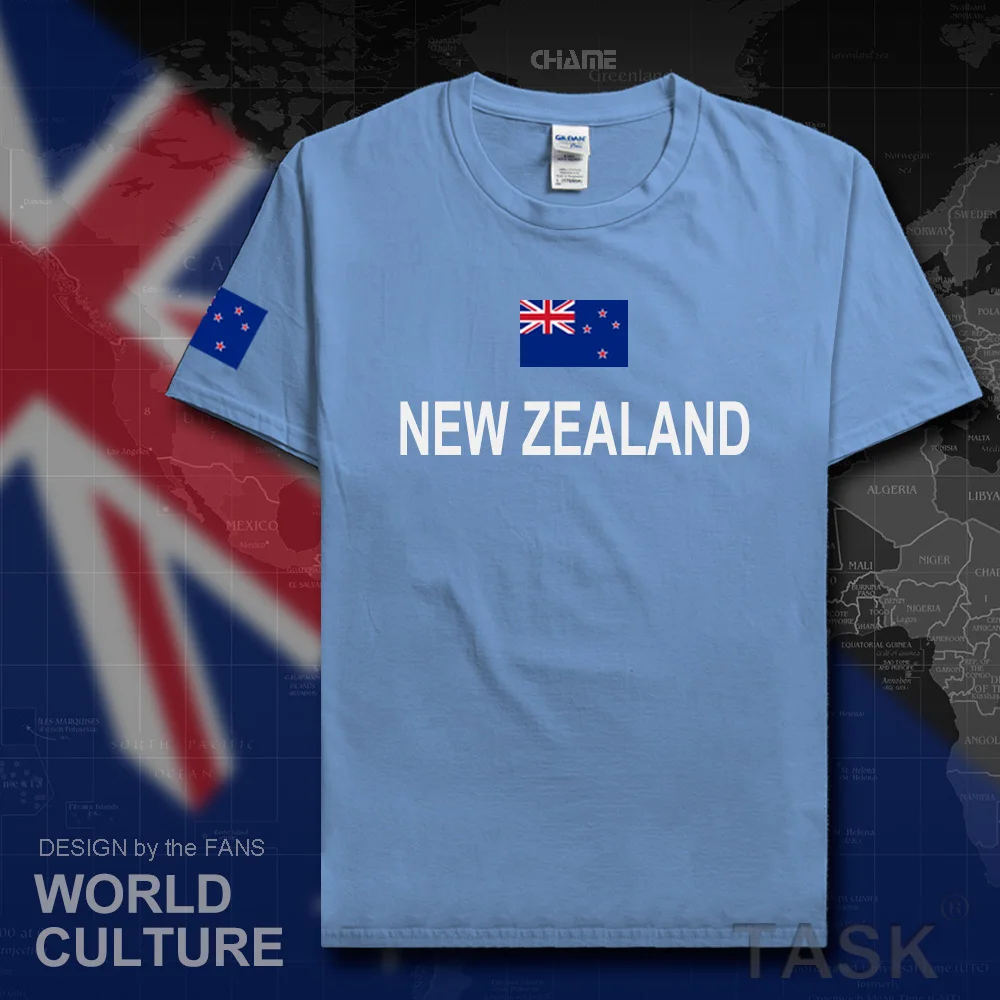 Новая Зеландия Мужская футболка Мода 2017 Джерси фаландер Наций хлопок для встреч