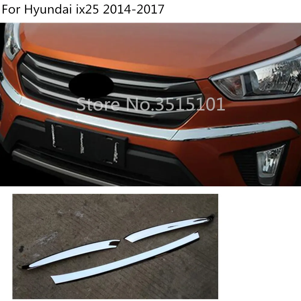 Чехол для автомобиля бампер двигателя ABS хромированная отделка передняя