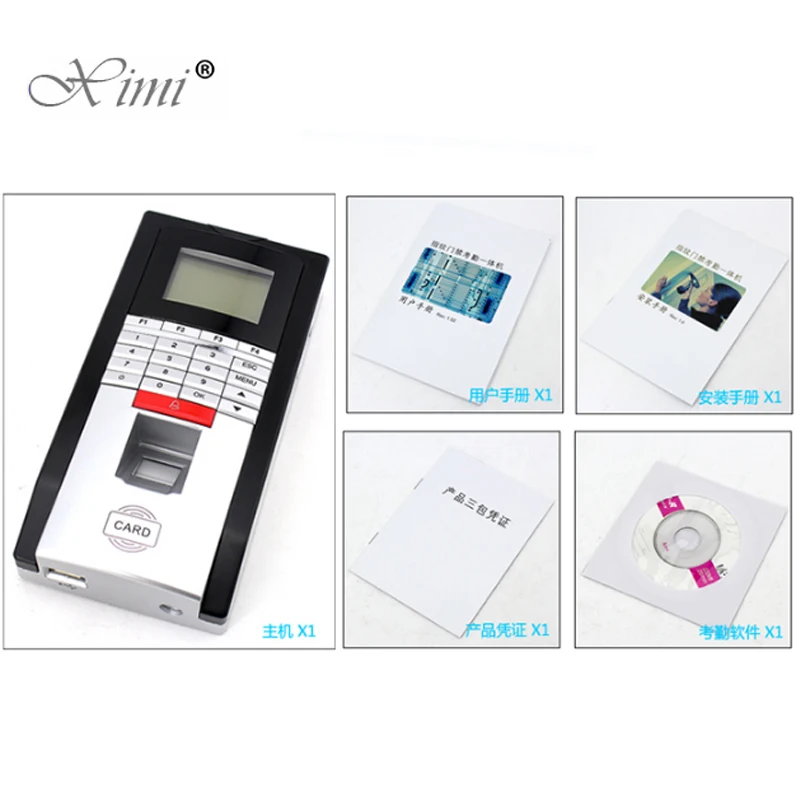 

MF131 Linux System And 13.56MHZ MF Card TCP/IP Communication Color Screen Fingerprint Access Control System