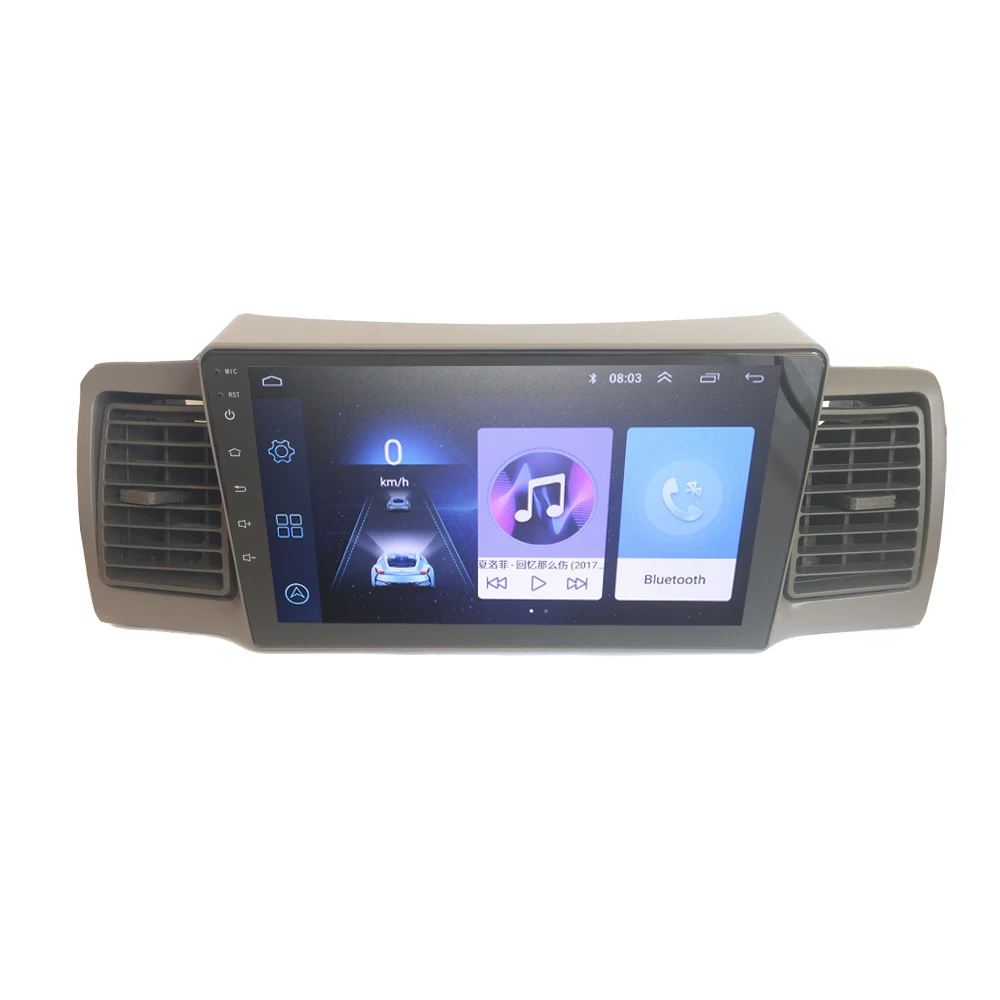 Автомагнитола для Toyota Corolla E120 Corolla EX BYD F3, автомобильный dvd-плеер, аксессуары для автомобиля, Авторадио, 4G, Интернет, 2G, 32G