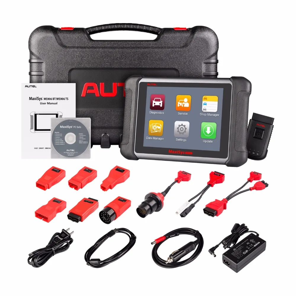 Autel MaxiSys MS906BT OBD2 автомобиля диагностический инструмент и MaxiTPMS TS501 диагностики OBDII