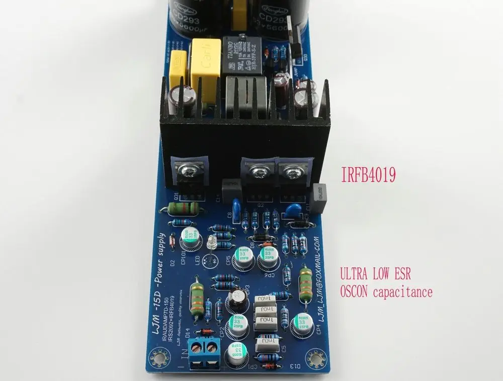Собранный L15D-PS Ver платы Усилителя 300 Вт Моно MOSFET IRFB4019 УСИЛИТЕЛЯ L1511-1-HL | Электроника