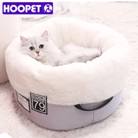 hoopet cat bed bench for cats soft material house for cat nest winter warm kennel for puppy