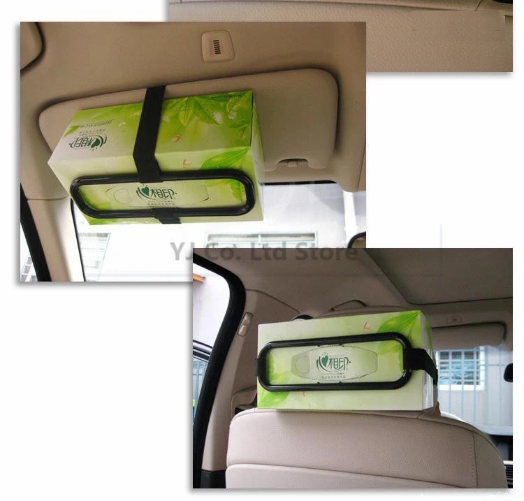 Портативный Стайлинг автомобиля встроенный в солнцезащитный козырек салфетка