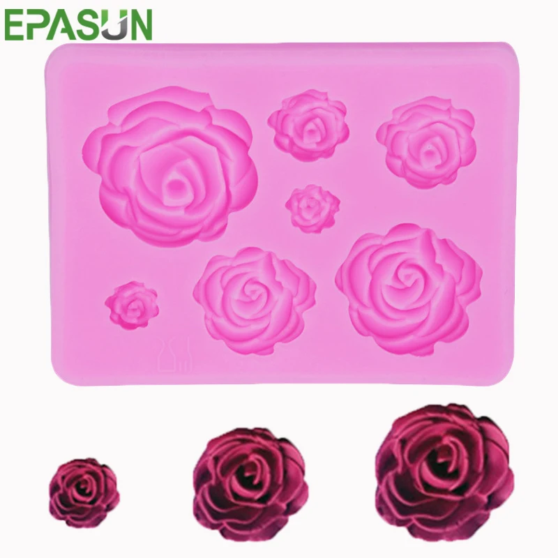 Силиконовая форма для мыла в виде Розы искусственное украшение свадьбы | Дом и
