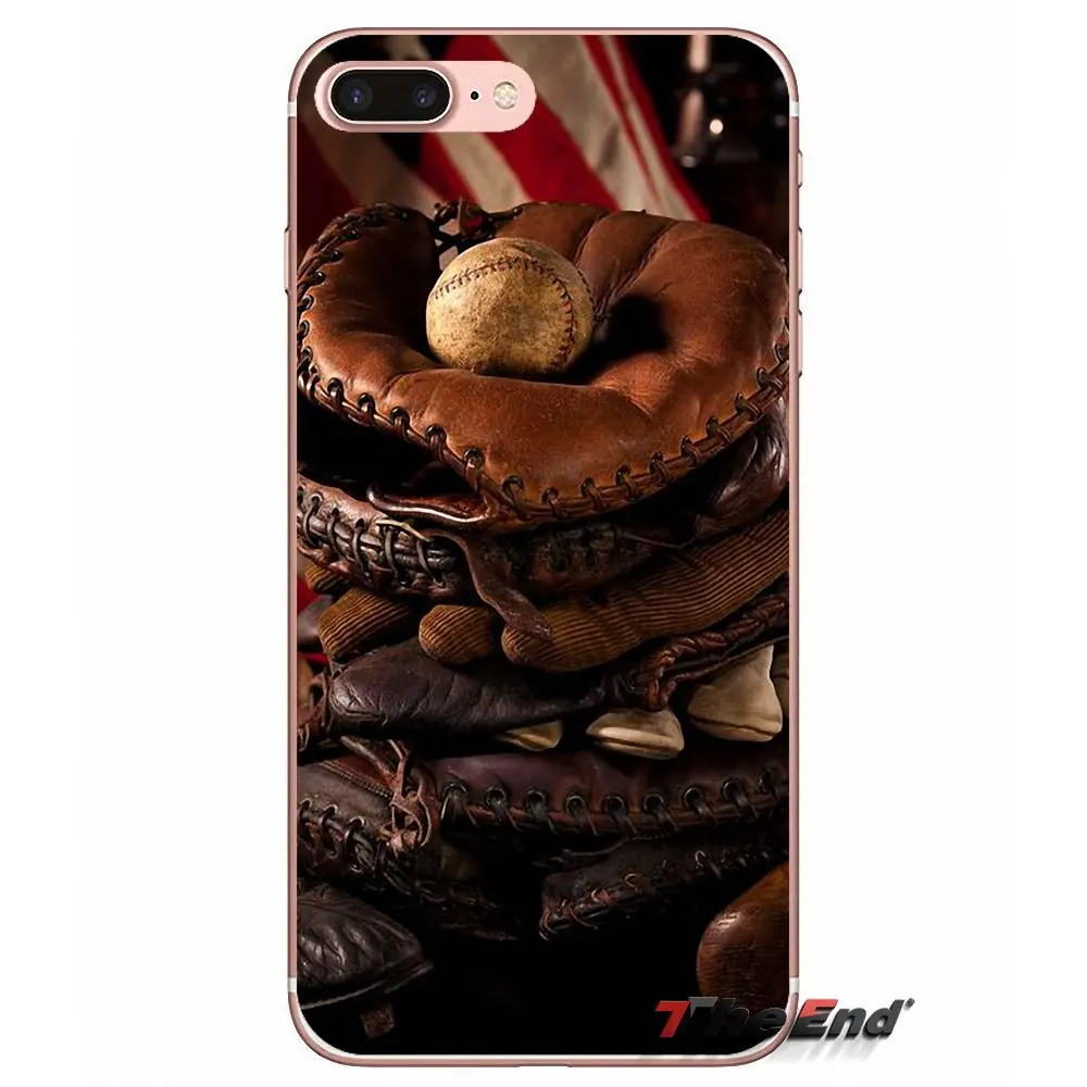 Для Sony Xperia Z Z1 Z2 Z3 Z5 compact M2 M4 M5 E3 T3 XA Aqua LG G4 G5 G3 G2 Mini Baseball USA Sport TPU силиконовый чехол |