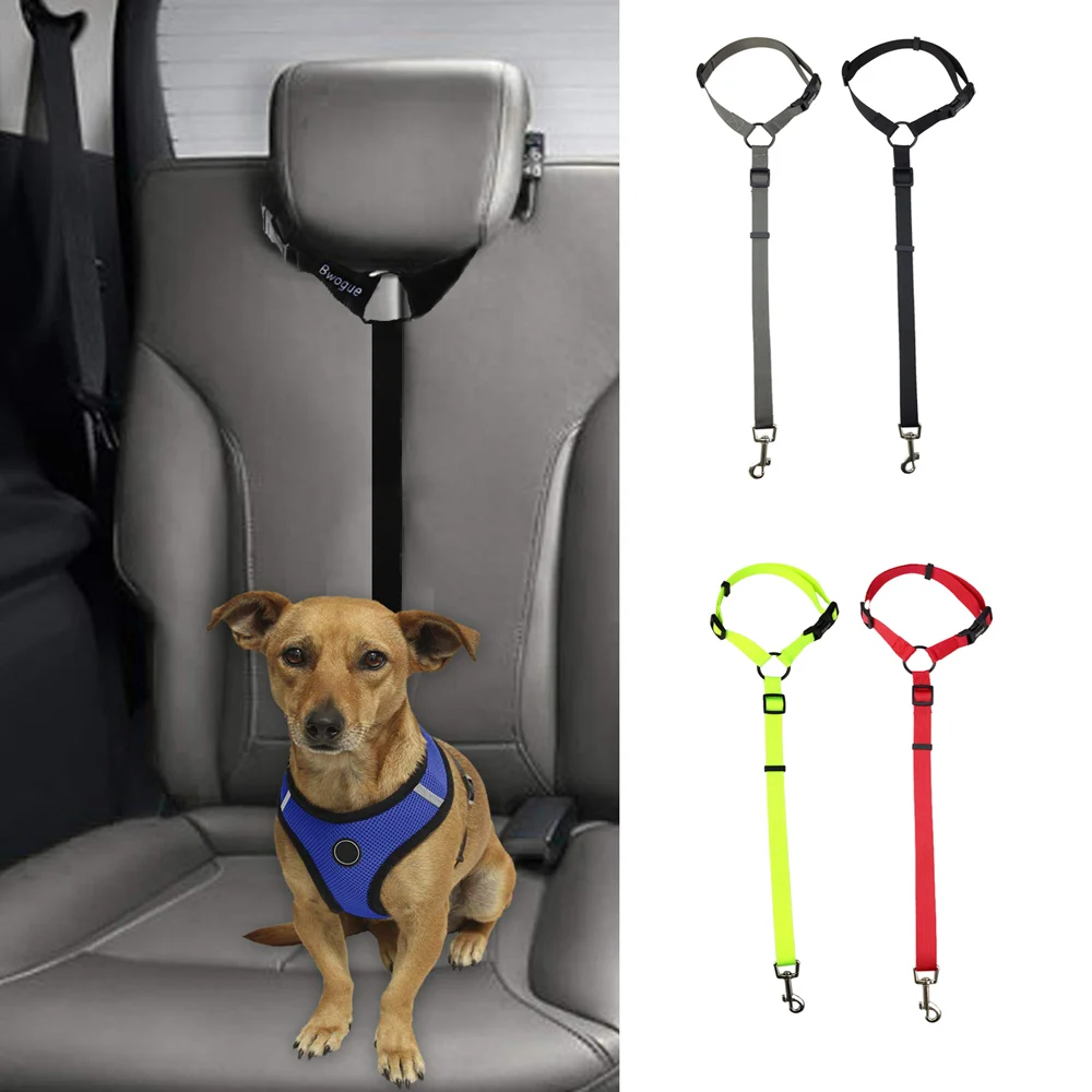 

Dog Car Seatbelts Adjustable Pet Seat Belt for Vehicle Nylon Pet Safety Seat Belts Heavy Duty Durable Car Seat Belt for Dogs