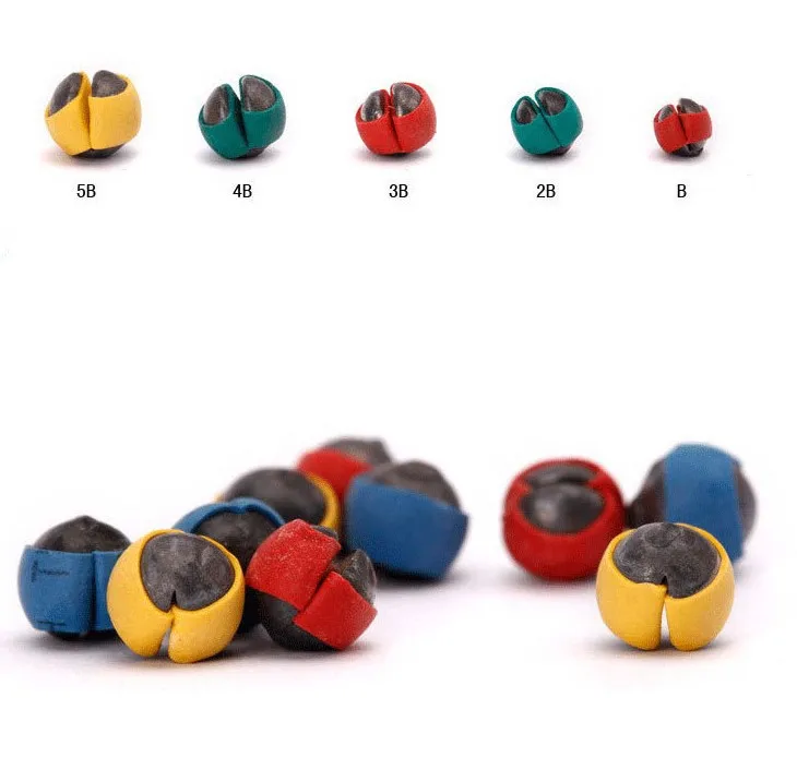 Rompin сдвоенный грузила чистый свинцовый съемный рыболовный поплавок для морской