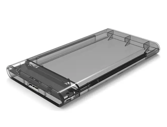 Золотой CHIPAL высокоскоростной 2," прозрачный чехол USB 3,0 коробка SATA HDD жесткий диск Внешний HDD корпус инструмент Поддержка 2 ТБ SDD Caddy - Цвет: Золотой