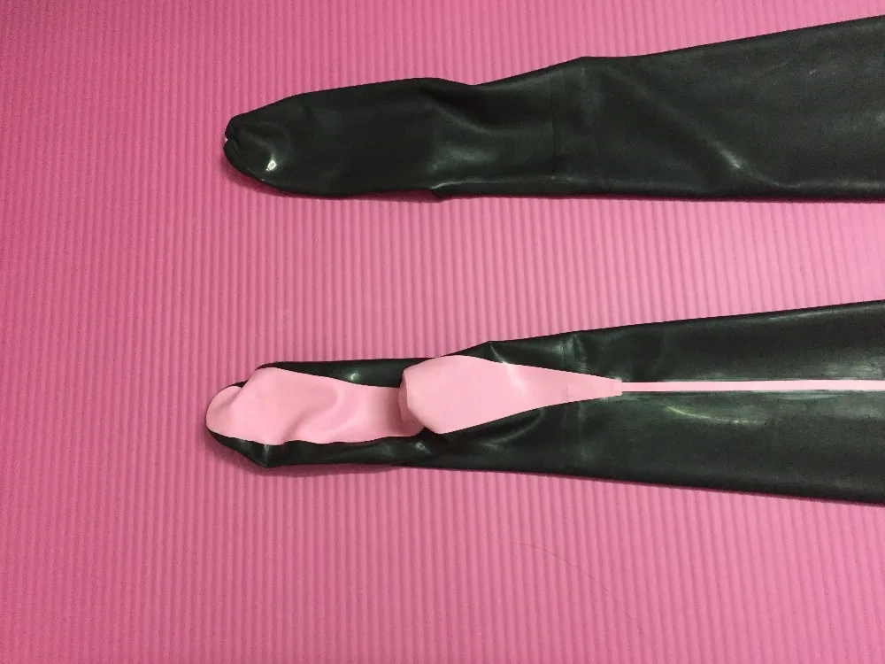 Высокое Качество Латекса Чулки Сексуальные Облегающие Тело Чулок С Контрастной