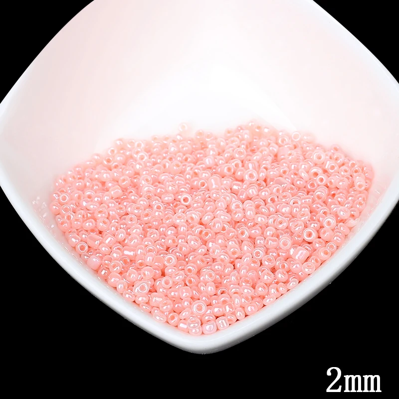 2 мм яркие кремовые цвета Австрийские хрустальные стеклянные бусины 1000 шт./лот