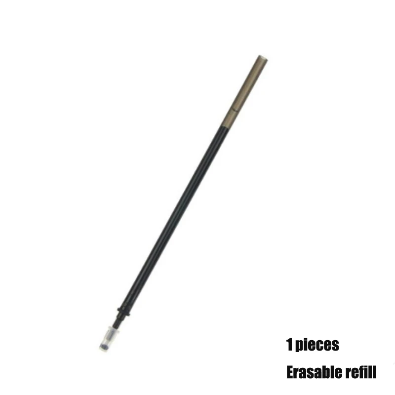 black refill 1pc 1 шт. Lover Фламинго пара дружественных навсегда гелевая ручка разпродажа канцелярские милый каваи ручки для школьных и канцелярских товаров 0,5 мм - Цвет: black refill 1pc