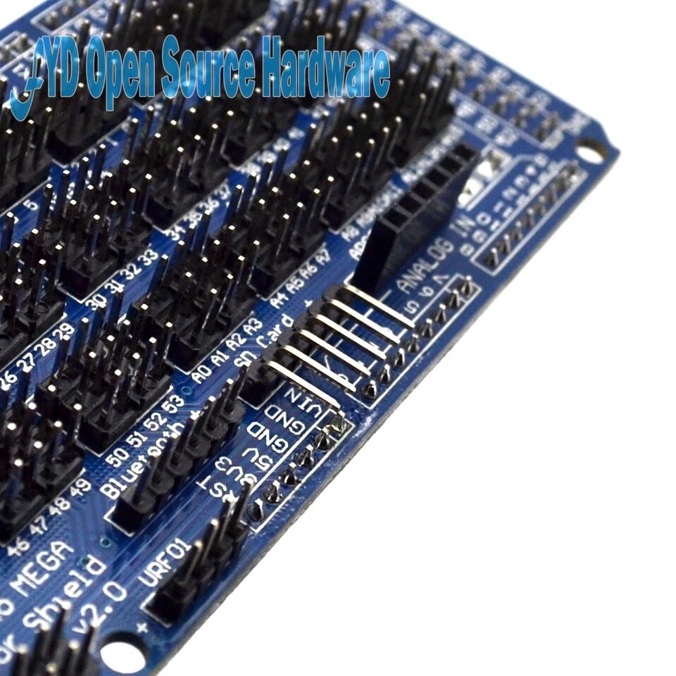 Датчик MEGA Shield V1.0 V2.0 2560 Поддержка IIC Bluetooth SD запчасти для роботов mega2560|sd sd|sd shieldshield