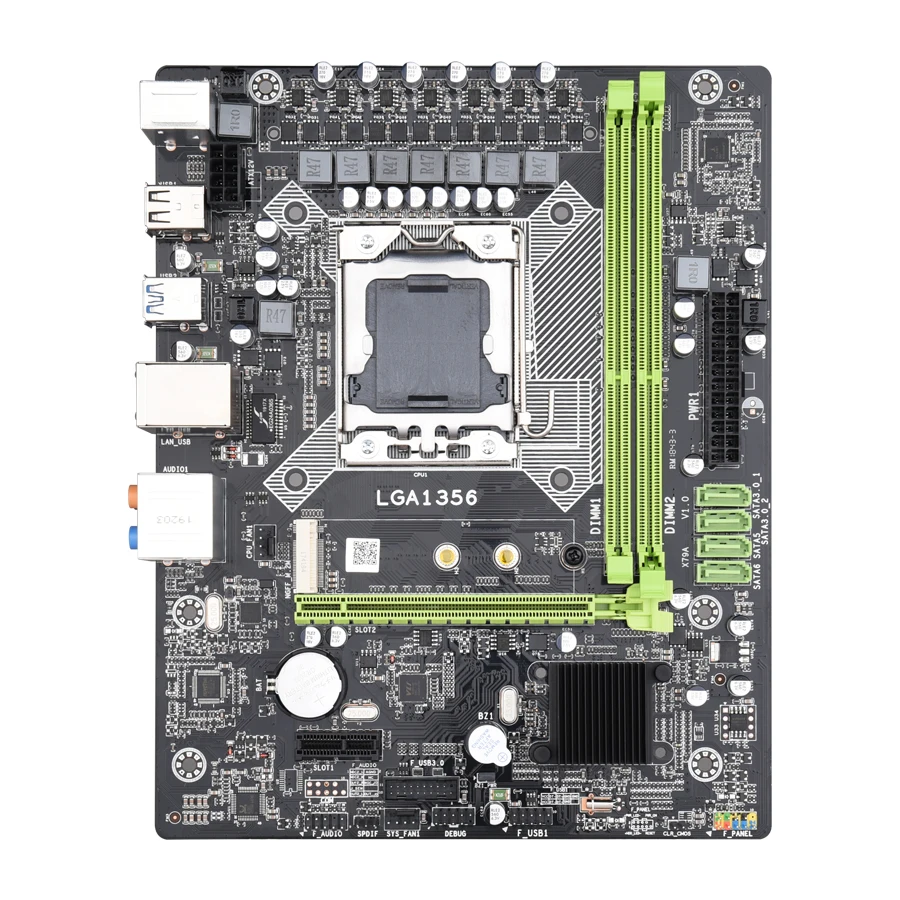 Kllisre X79 LGA1356 материнская плата поддерживает серверную память REG ECC и процессор xeon E5