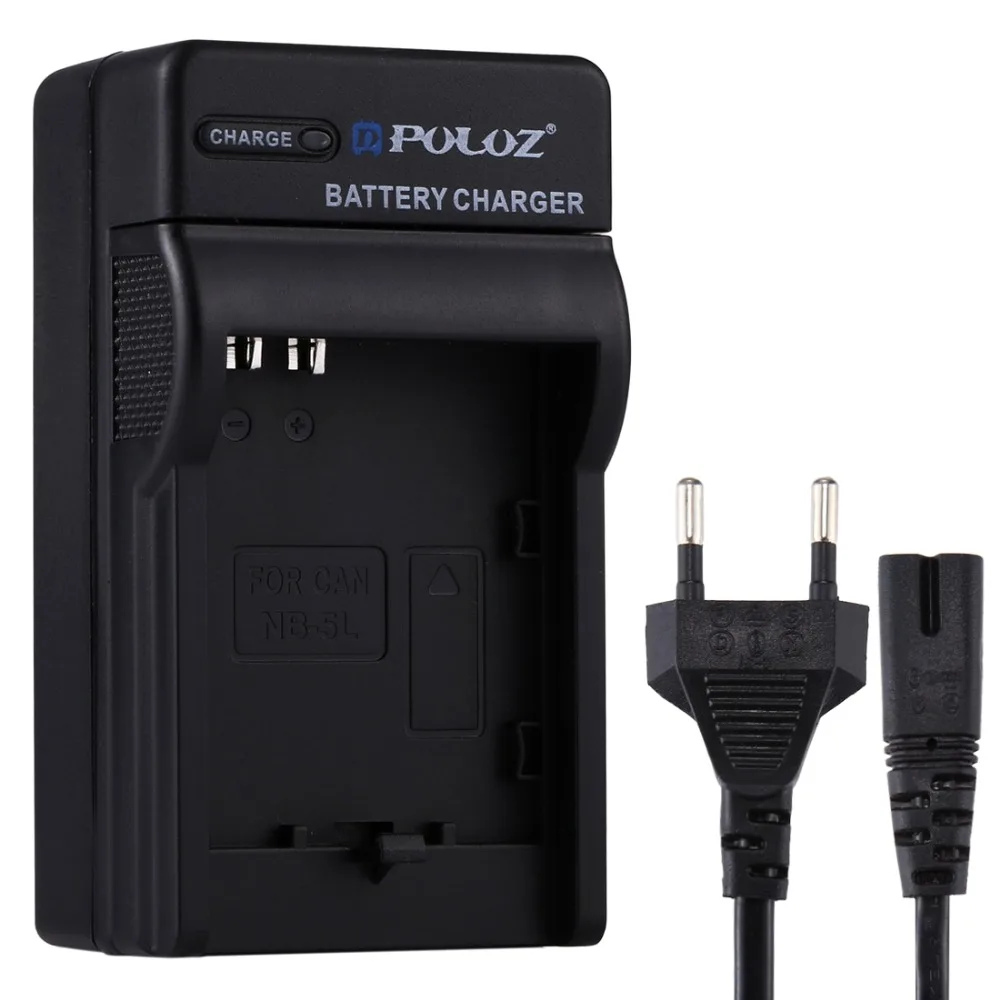 PULUZ зарядное устройство + кабель для Canon NB-5L SX220 EU Plug | Электроника