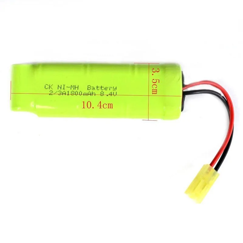 Новинка 8,4 V 1800mAh 7x2/3AA Ni-MH аккумуляторная батарея с небольшим разъемом Tamiya для радиоуправляемых автомобилей радиоуправляемая лодка дистанционные игрушки