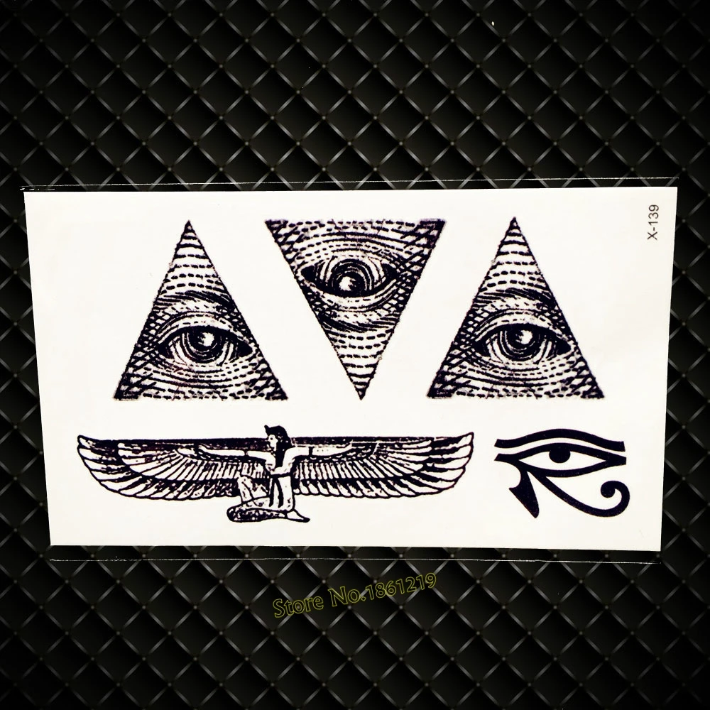 Черный эскиз Единорог Лошадь пони татуировки наклейки для мужчин женский боди