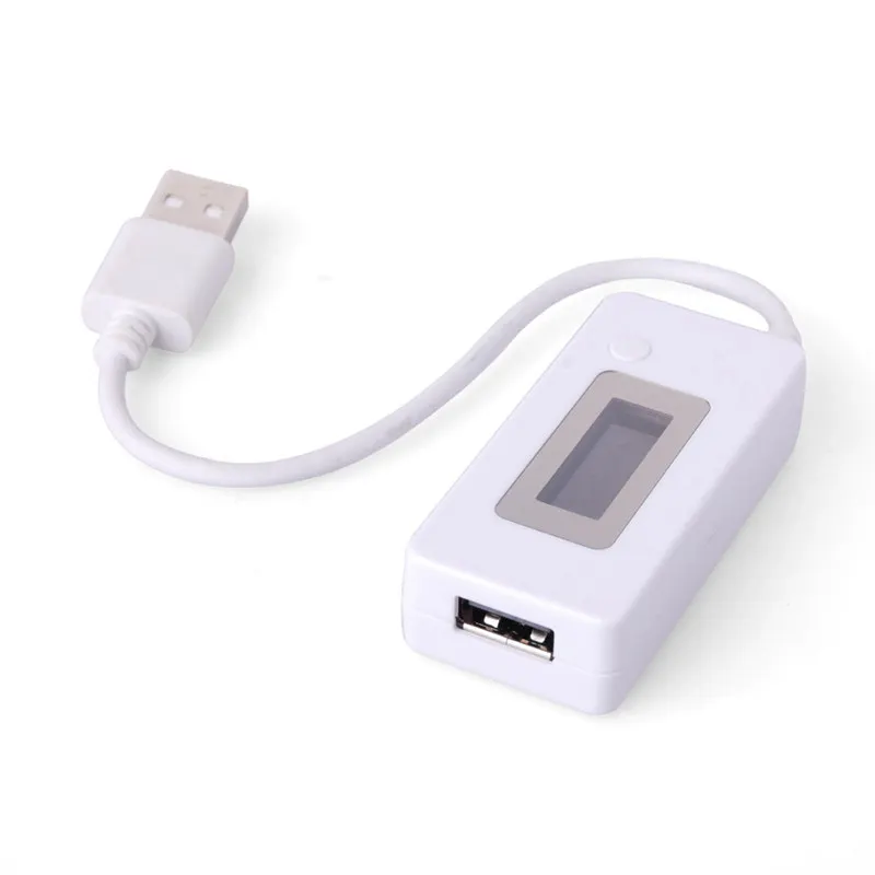 LCD USB Charger Capacity Current Voltage Tester Meter For phone power bank |