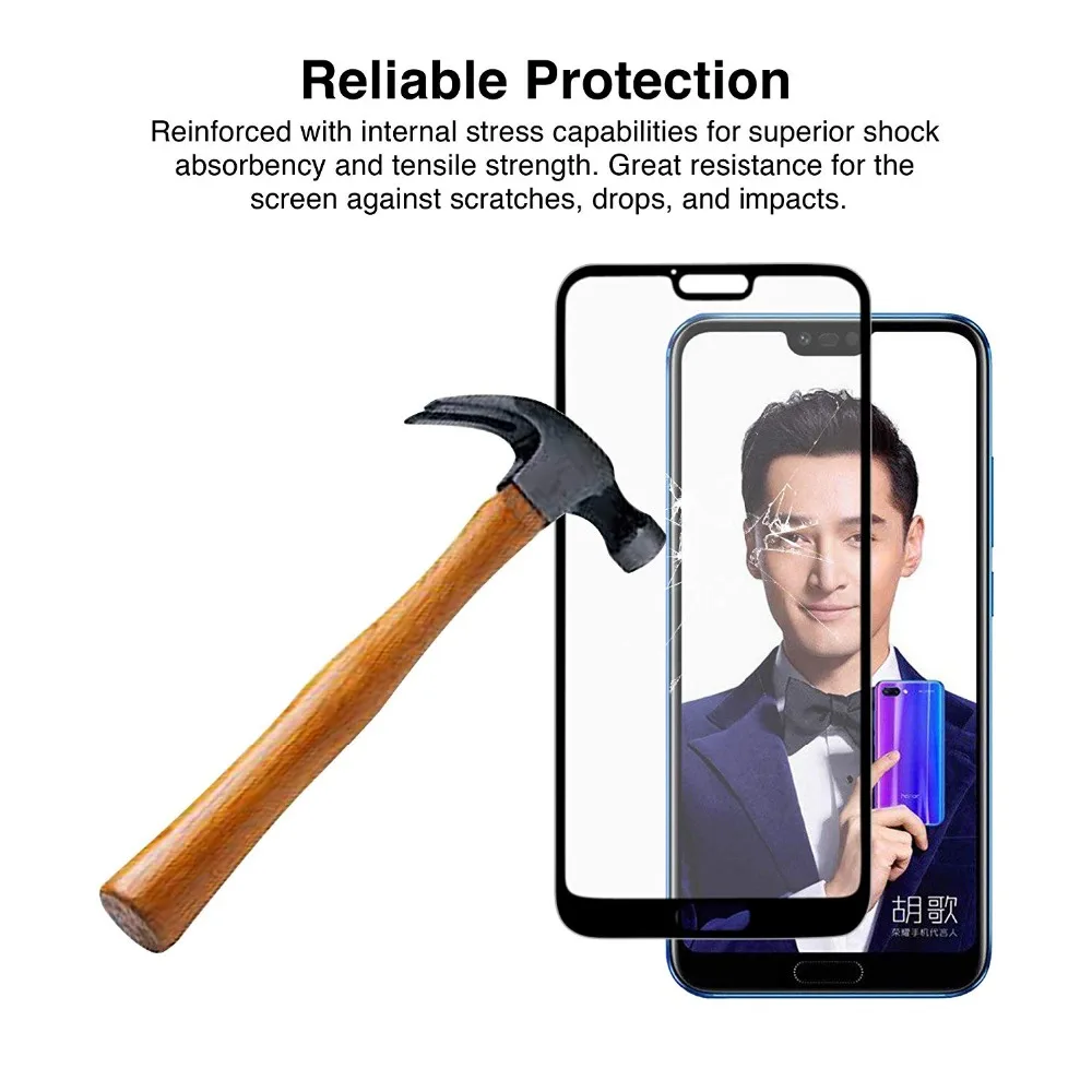 HD экран закаленное защитное Стекло на для хонор 10 лайт v 10 ноте 10 for Honor 10 View 10 Note 10 Lite экран протектор стекло на для Хуавей Хонор Вью 10 / Стекло на Хонор 10 for Huawei Honor 10/Honor View 10 пленка