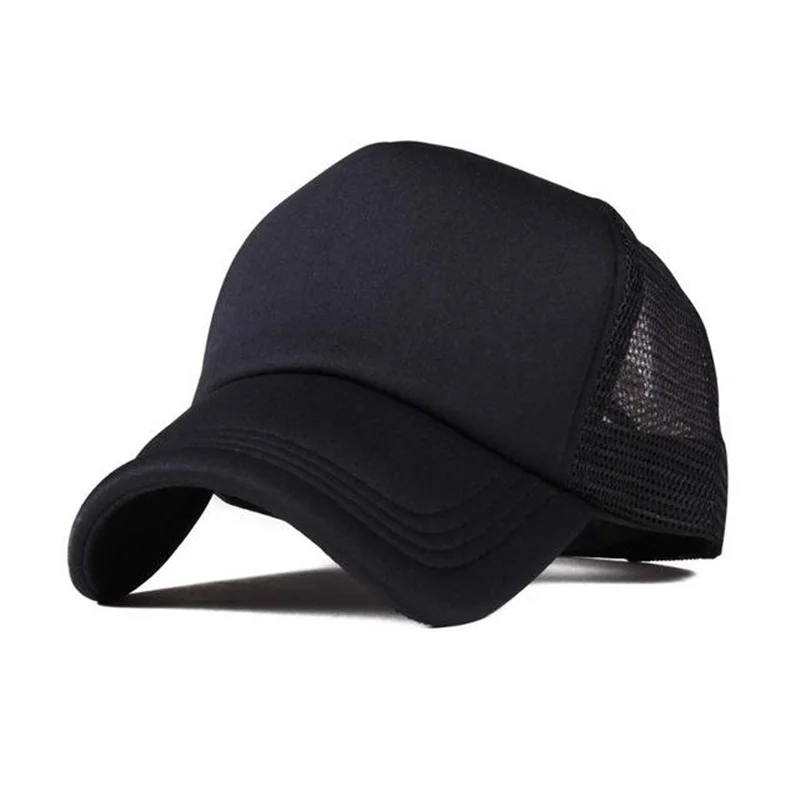 

2019 new fashion Snapback mesh baseball cap outdoor summer sport hat men hiphop Visor hats Unisex Classic Trucker driver caps