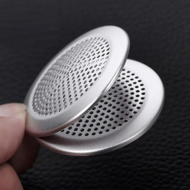 

BBQ@FUKA Car Dashboard Speaker Cover Trim For Jaguar XE/XF 2015-2017 For Defender 110 2015-2016 Car Interior Accessories Styling