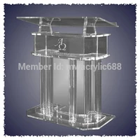 pulpit furniturefree shipping hot sell beautiful elegant acrylic podium pulpit lecternacrylic pulpit