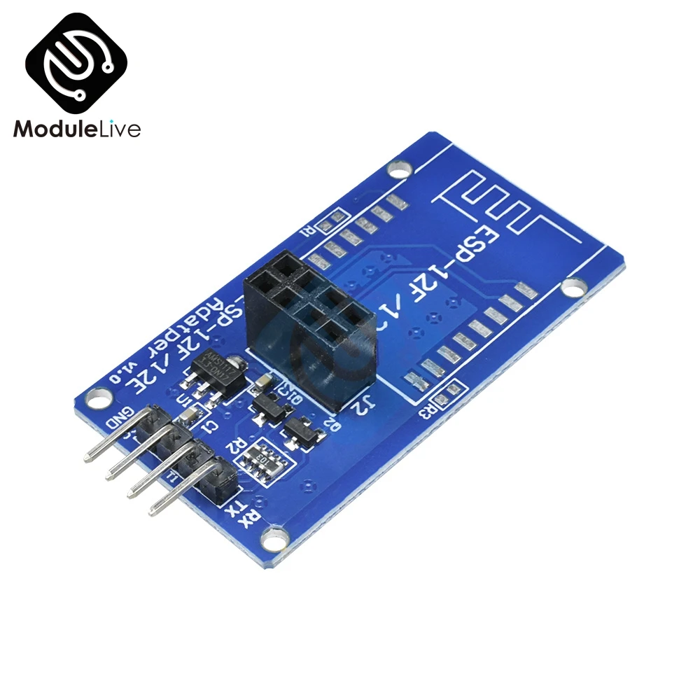 ESP8266 ESP 12F серийный wifi беспроводной 12E модуль адаптера Плата расширения 5 В для Arduino