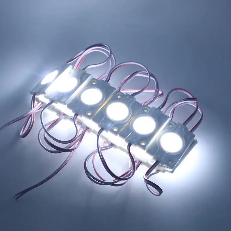 50 шт. супер яркая подсветка с светильник ing светодиодный модули DC12V 1 5 W s коробка 2835
