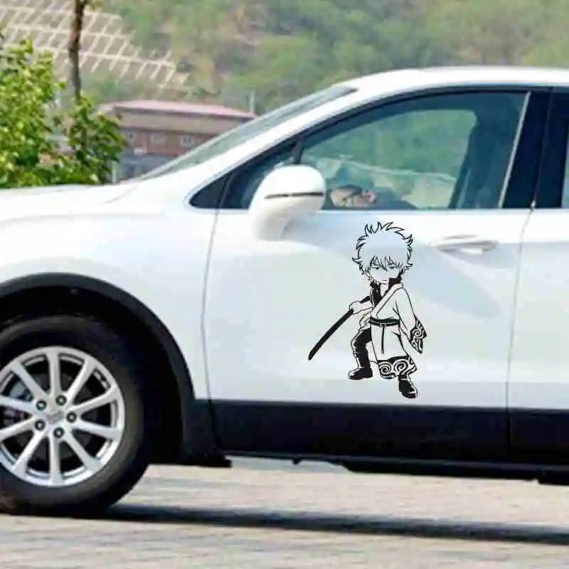 GINTAMA Gintoki стикер на стену аниме мультяшный автомобиль Наклейка Виниловые