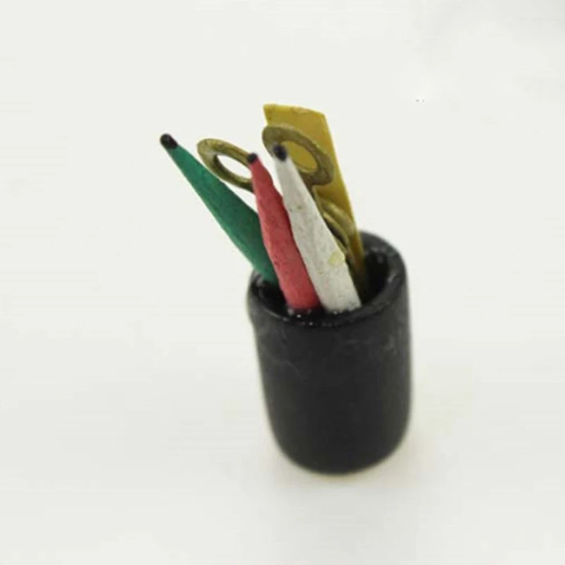 Миниатюрная мебель миниатюрный мини ящик для ручек детский подарок игрушка 1:12