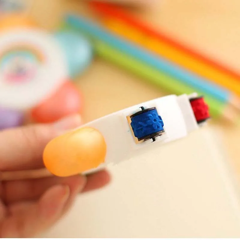 2 шт. маленький сливовый цветочный штамп Детский Набор для творчества ручная