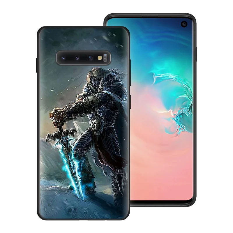 Чехол для телефона samsung Galaxy S8 S9 S10 S10e S10 Plus M20 S6 S6edge S7 S7edge Силиконовый ТПУ мягкий чехол Wows World of Warcraft