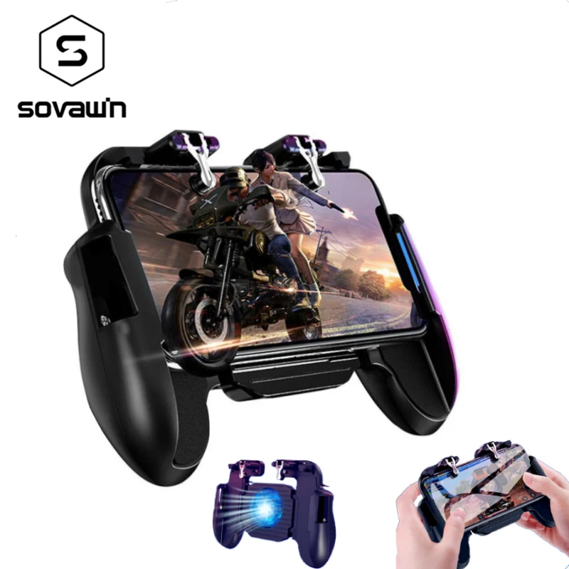 Контроллер Sovawin H5 pubg джойстик охлаждающий вентилятор игровой держатель внешний