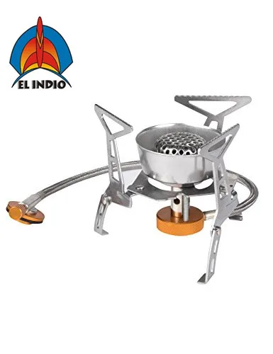 

Газовая плита для кемпинга, плита для рюкзака, с удобным пьезоподжигом, прочная и портативная горелка с чехлом для переноски at6309