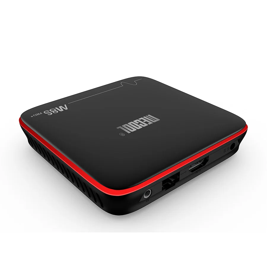 MECOOL M8S PRO W Android 7 1 tv Box 2G ram 16G rom Amlogic S905W cpu Mali 450 Поддержка 2 4 ГГц WiFi 4K H.265 ТВ
