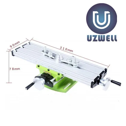 Миниатюрный Многофункциональный поперечный Рабочий стол для сверления