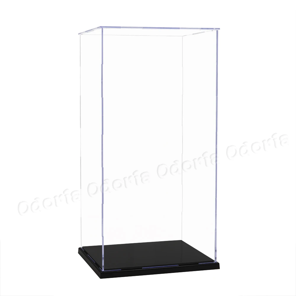 Odoria 18.3x14.4x37.2cm Large Acrylic Display Show Case Clear Perspex Box Cabinet 1/6 30cm Action Figure Collectibles Model Doll | Игрушки и