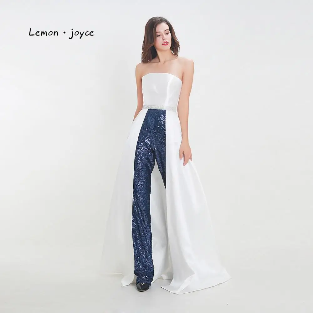 Lemon joyce комбинезон вечерние платья 2020 новый стиль без бретелек Вечерние с