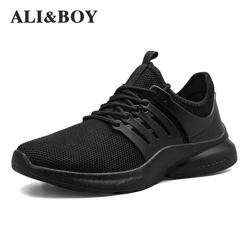 Новинка 2018 мужские кроссовки для бега Черная спортивная обувь Zapatos Corrientes De Verano Red