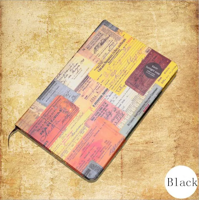 Винтажный блокнот А5 крафт бумага ежедневный ежедневник еженедельник и журналы